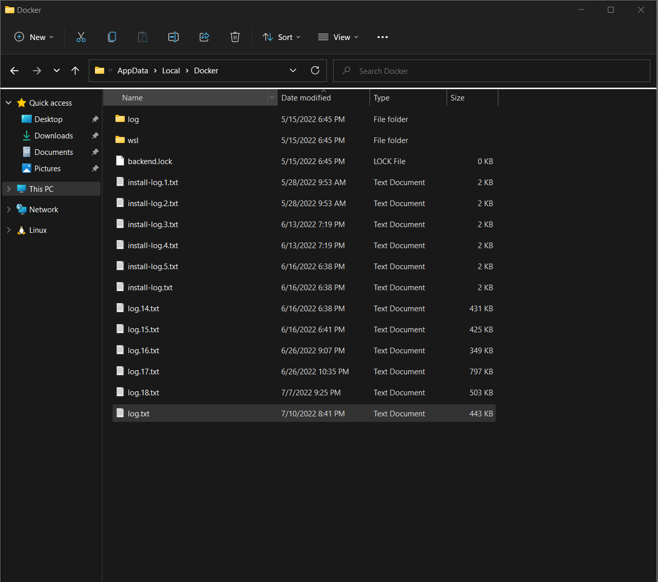 docker-desktop-log-folder