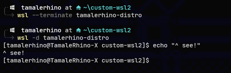 Creating A Custom WSL2 Image | Tamalerhino's Blog